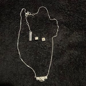 Like New Vince Camuto Necklace and Earrings Set